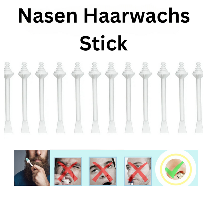 Nasensticks - für Wachs-Haarentfernung