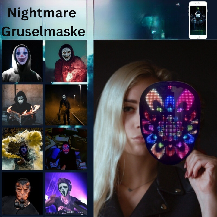 Nightmare Grusel-Maske